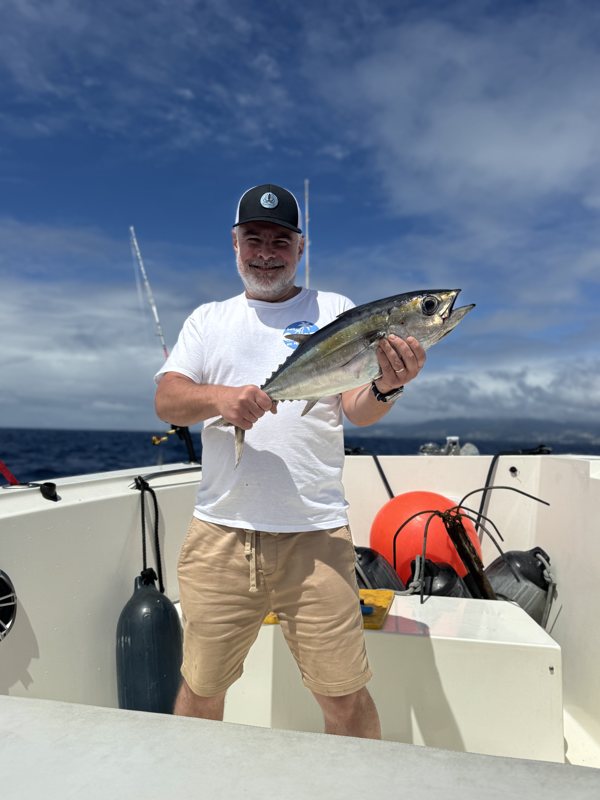Thon pêché lors d'une sortie au large de la Martinique