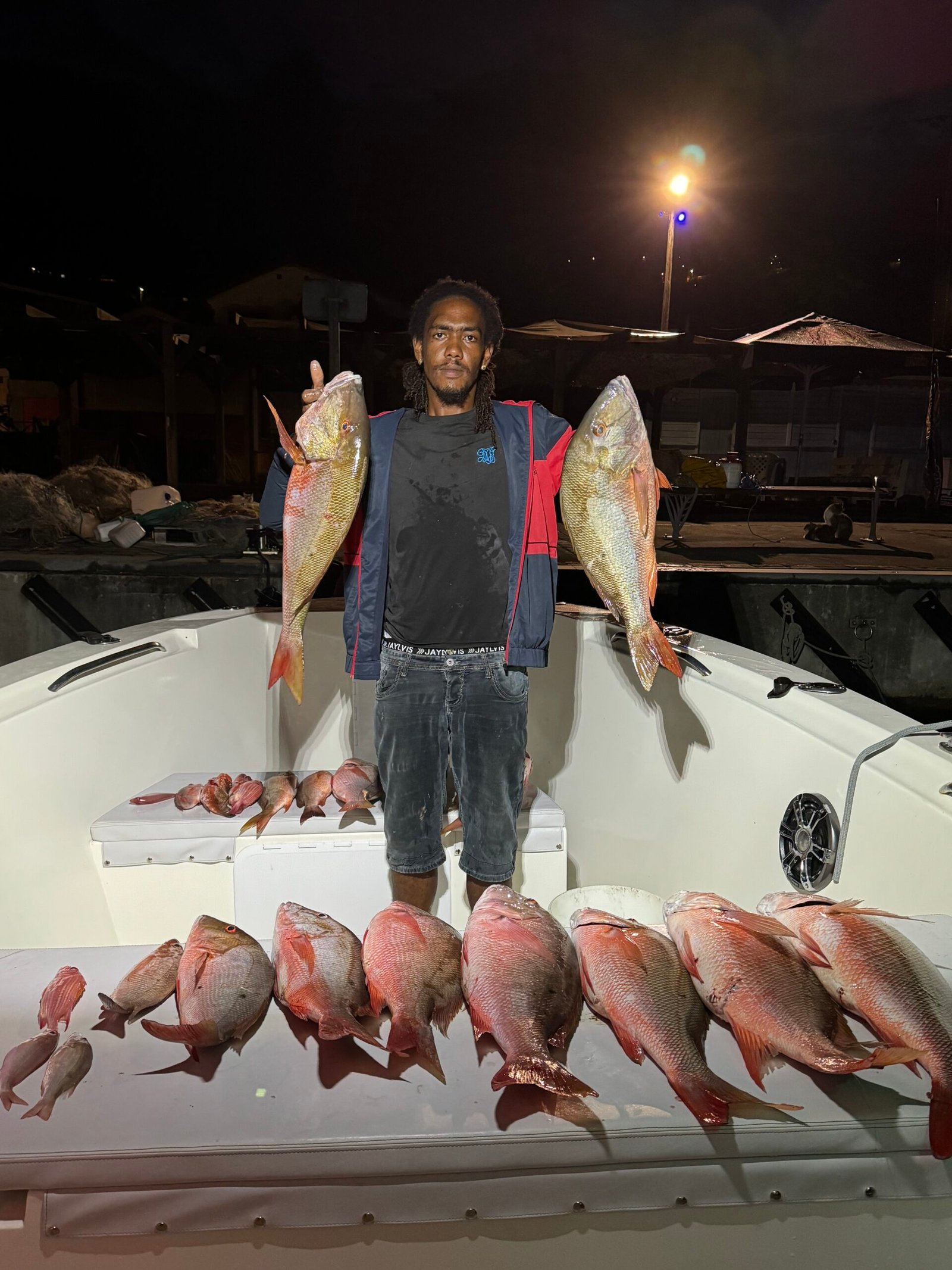 Belles prises lors d'une pêche à la côte en Martinique